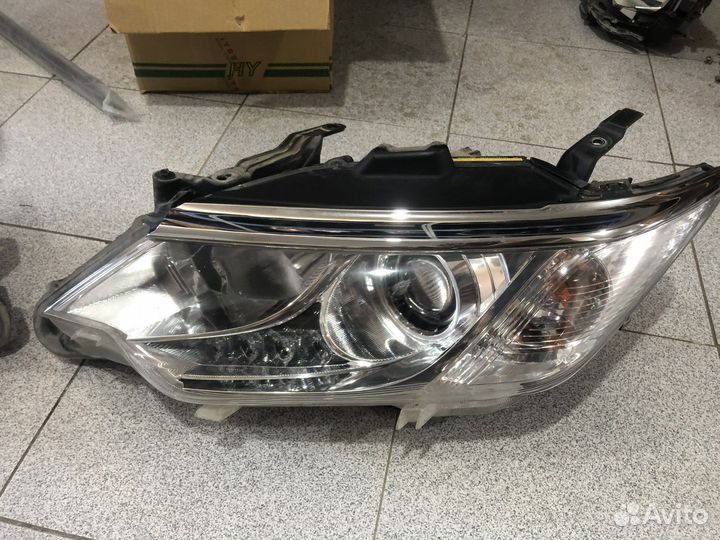 Фары Камри 55 Адаптив