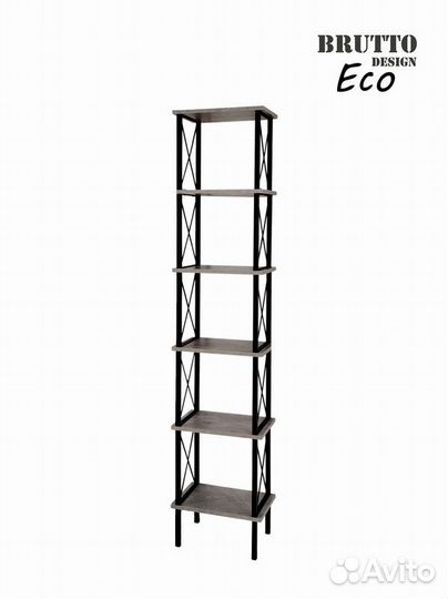 Стеллаж металлический лофт Классик 6