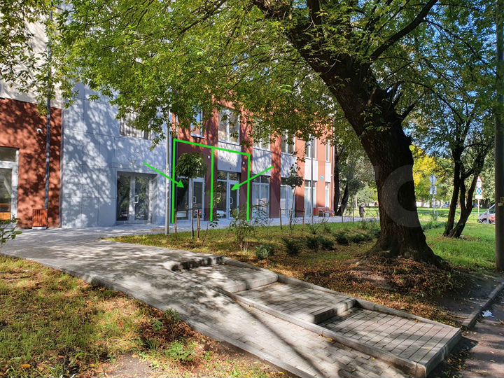 Торговая площадь на 1 этаже в центре города