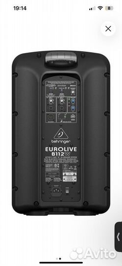 Акустическая система Behringer B112W с Bluetooth