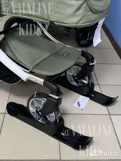 Лыжи на коляску универсальные