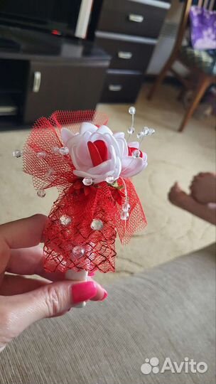 Ободок для волос со стразами