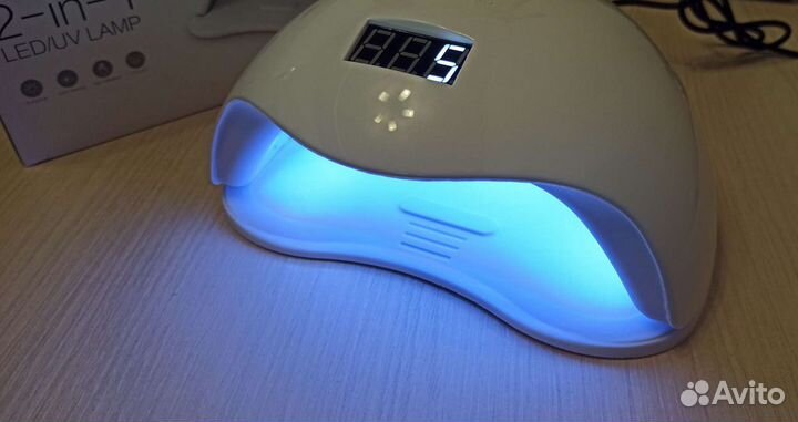 Лампа LED/UF для маникюра новая
