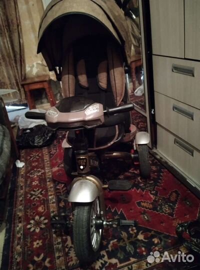 Прогулочная коляска, велосипед для детей