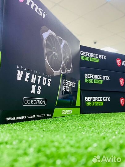 Видеокарта MSI 1660 super 6GB Ventus XS OC Edition
