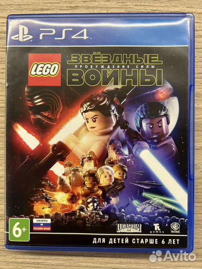Lego звездные войны: пробуждение силы игра для ps4
