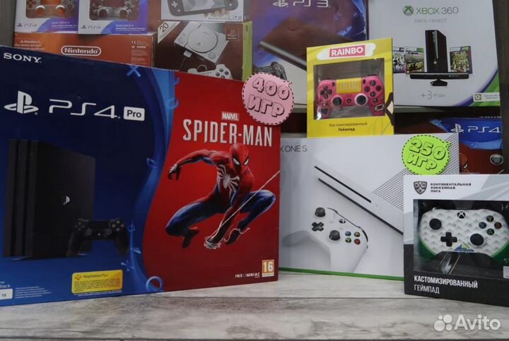 PS4 2000 игр прошитая на гарантии