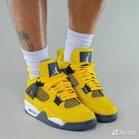 Кроссовки Air Jordan 4 Lightning (41-45)