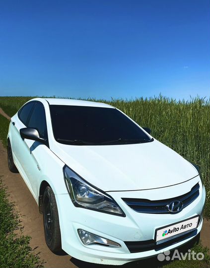 Hyundai Solaris 1.4 МТ, 2015, 132 000 км