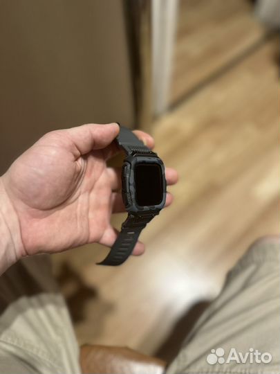 Шехол с ремешком на apple watch (45mm)