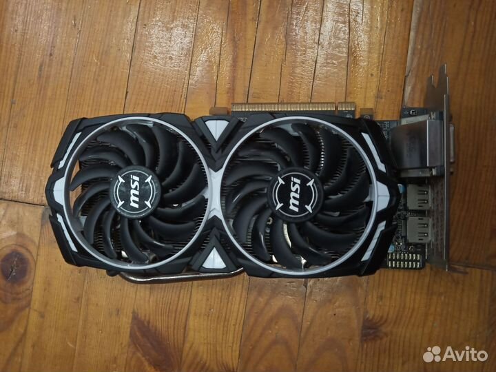 Видеокарта rx 580 8gb msi 2048sp