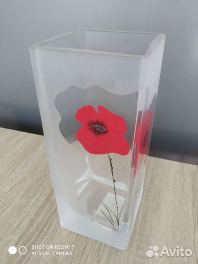 Ваза новая для цветов/декора