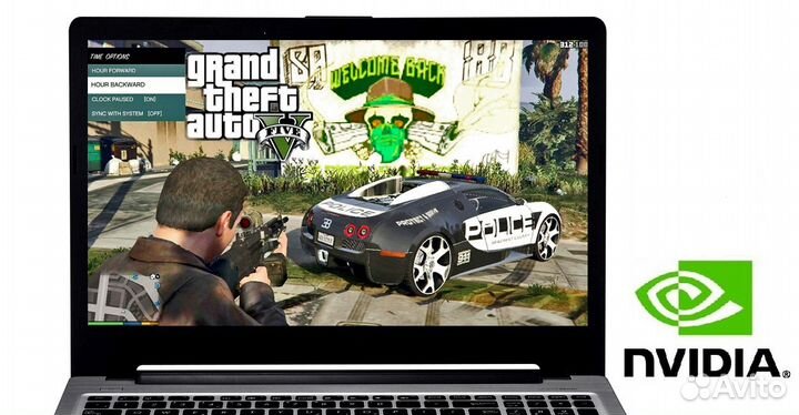 Легкий игровой ноутбук