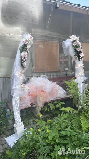 Свадебная арка в аренду, фотозона