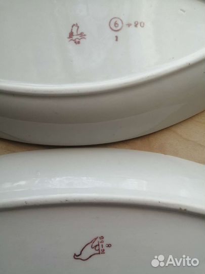 Фарфоровая посуда СССР