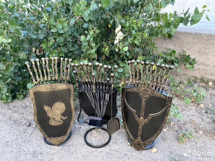 Щит+шампура+предметы