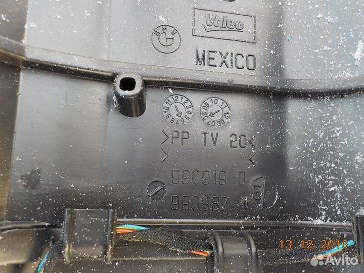 Корпус отопителя в сборе (печка) Bmw X6 E71