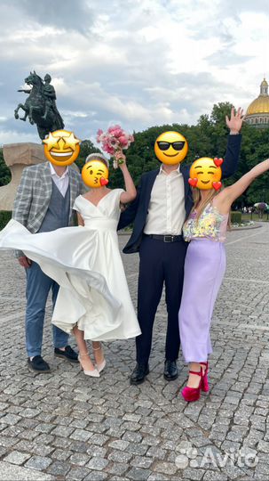 Свадебное платье 42 44 