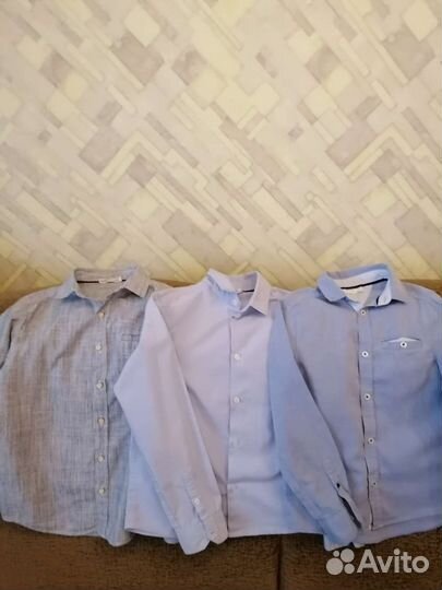 Рубашка для мальчика р. 128