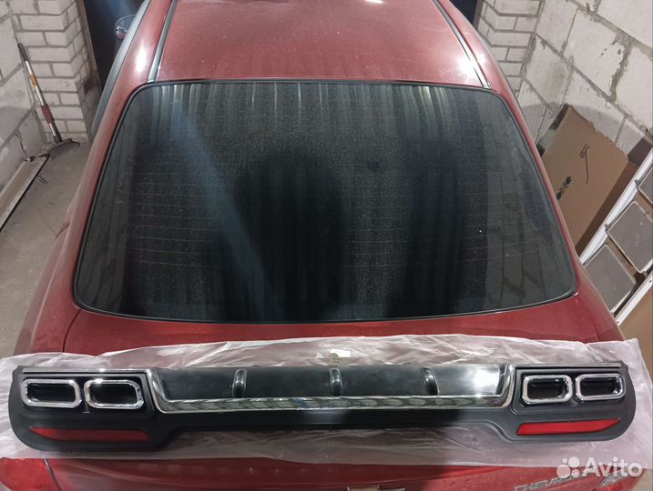 Диффузор на задний бампер Chevrolet