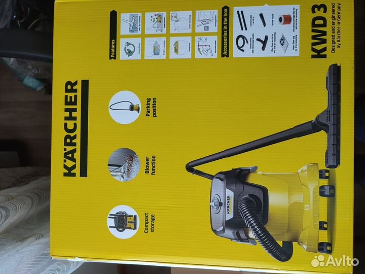 Hoвый пылесoс Каrсher кwd 3 S V-15/4/20