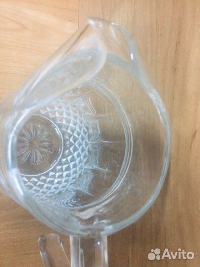 Кувшин с фужерами(стекло)