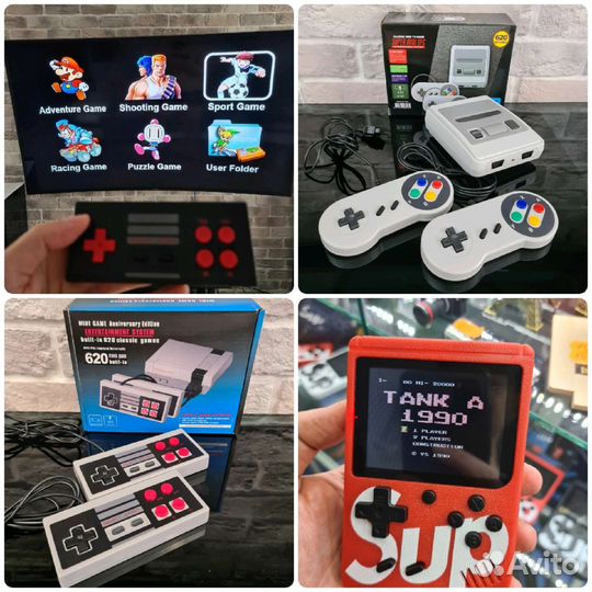 Игровая приставка. Dendy. Sega. Nintendo