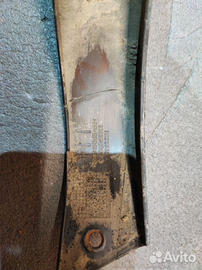 Расширители арок задние Nissan Qashqai J10