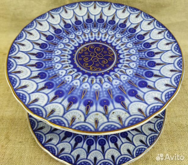 Чайные пары Незабудка. Английский фарфор