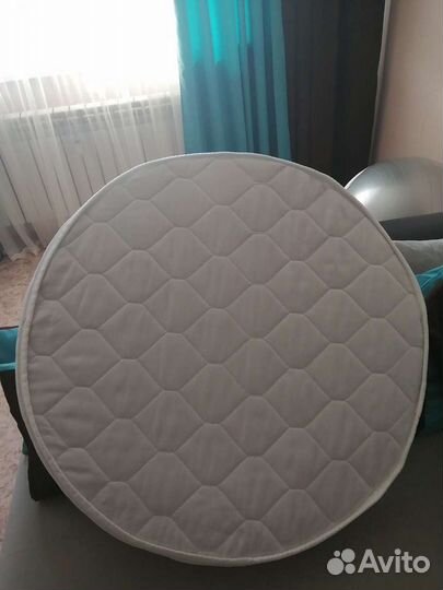 Детский матрас в кроватку круглый