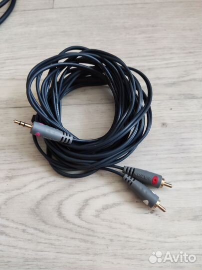 Кабель аудио 3.5мм Jack stereo - 2*RCA sparks