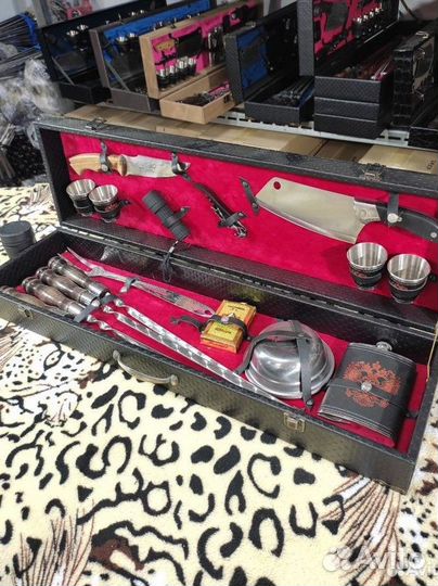 Шашлычный подарочный набор