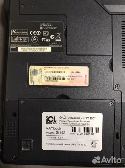 Ноутбук packard Bell