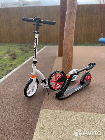 Самокат дорожный подростковый