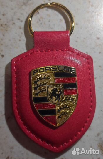 Брелок на ключи Porsche кожаные