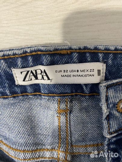 Джинсы новые zara