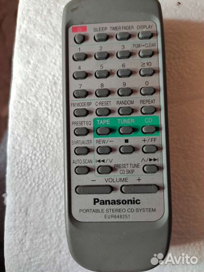 Пульт ду panasonic