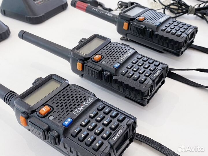 Комплект раций Kenwood (TK-F8, TK-UVF8) 3 шт