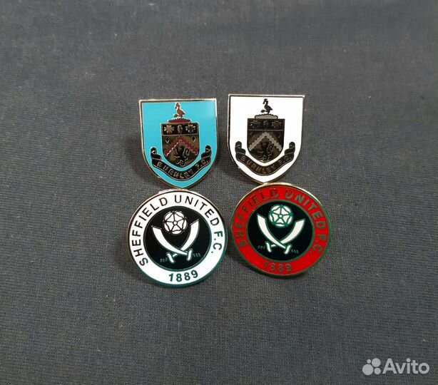 Значки футбольных клубов Англии