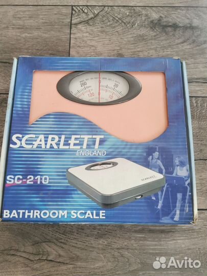 Весы напольные механические Scarlett