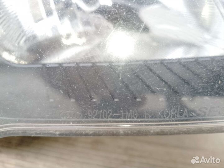Фара KIA cerato 2 правая