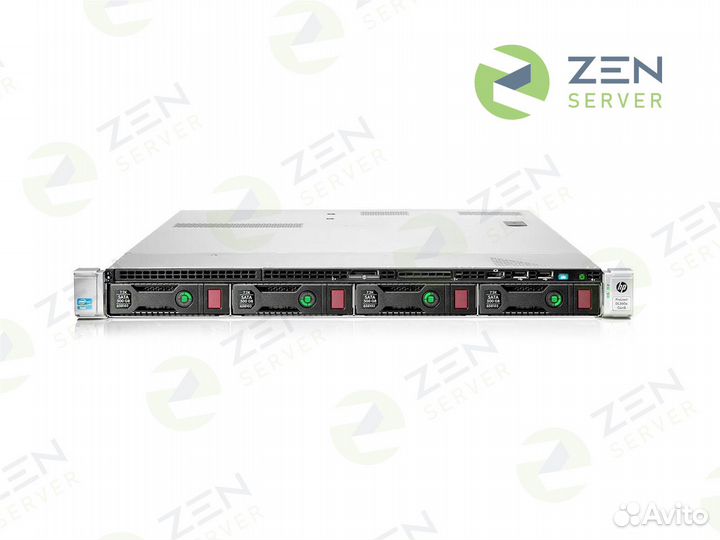 HP DL360p G8 4LFF/2хE5-2650L/2х16Gb1600