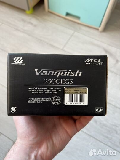 Катушка Shimano 16 Vanquish 2500HGS (JDM)