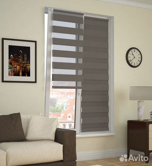 Жалюзи день-ночь зебра