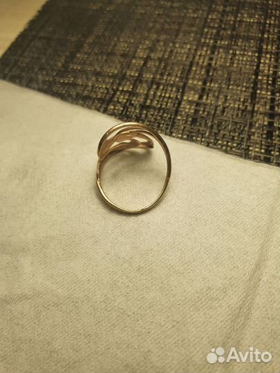 Кольцо Позолоченное Серебро