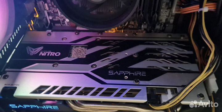 Видеокарта rx580 4gb nitro+