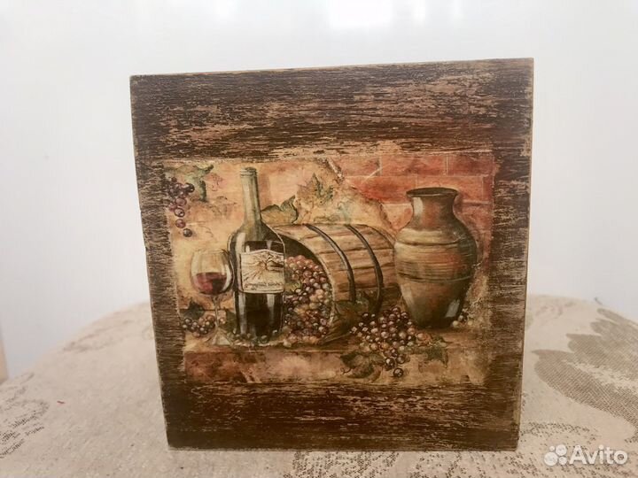 Короб деревянный для кухни