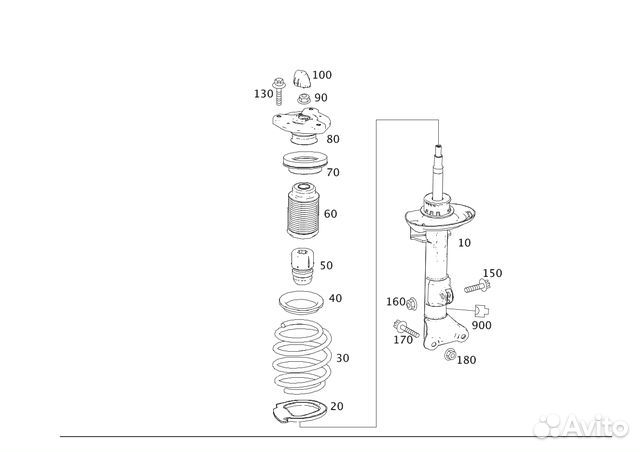 Амортизатор подвески Новое / Оригинал