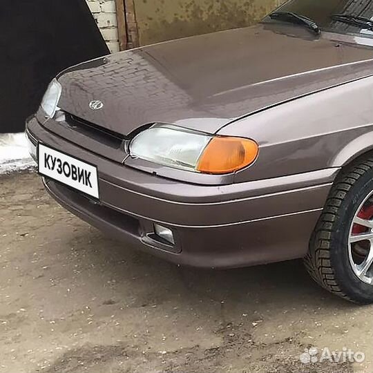 Бампер передний в цвет ваз 2113, 2114, 2115 под