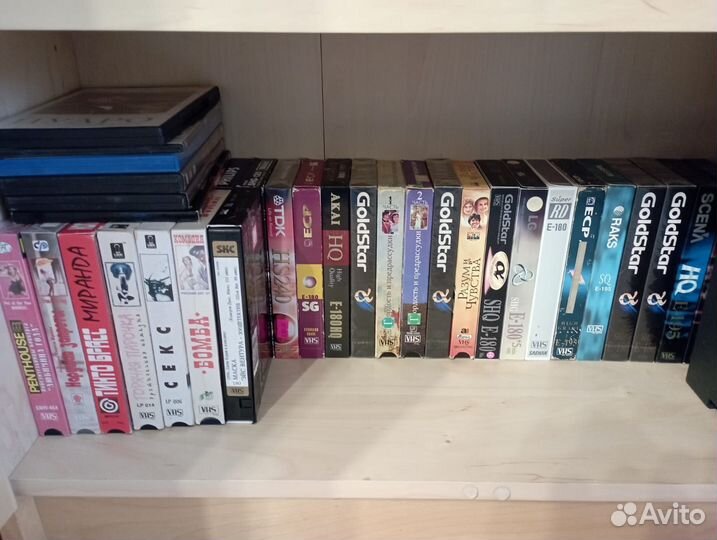 Видеокассеты VHS c фильмами